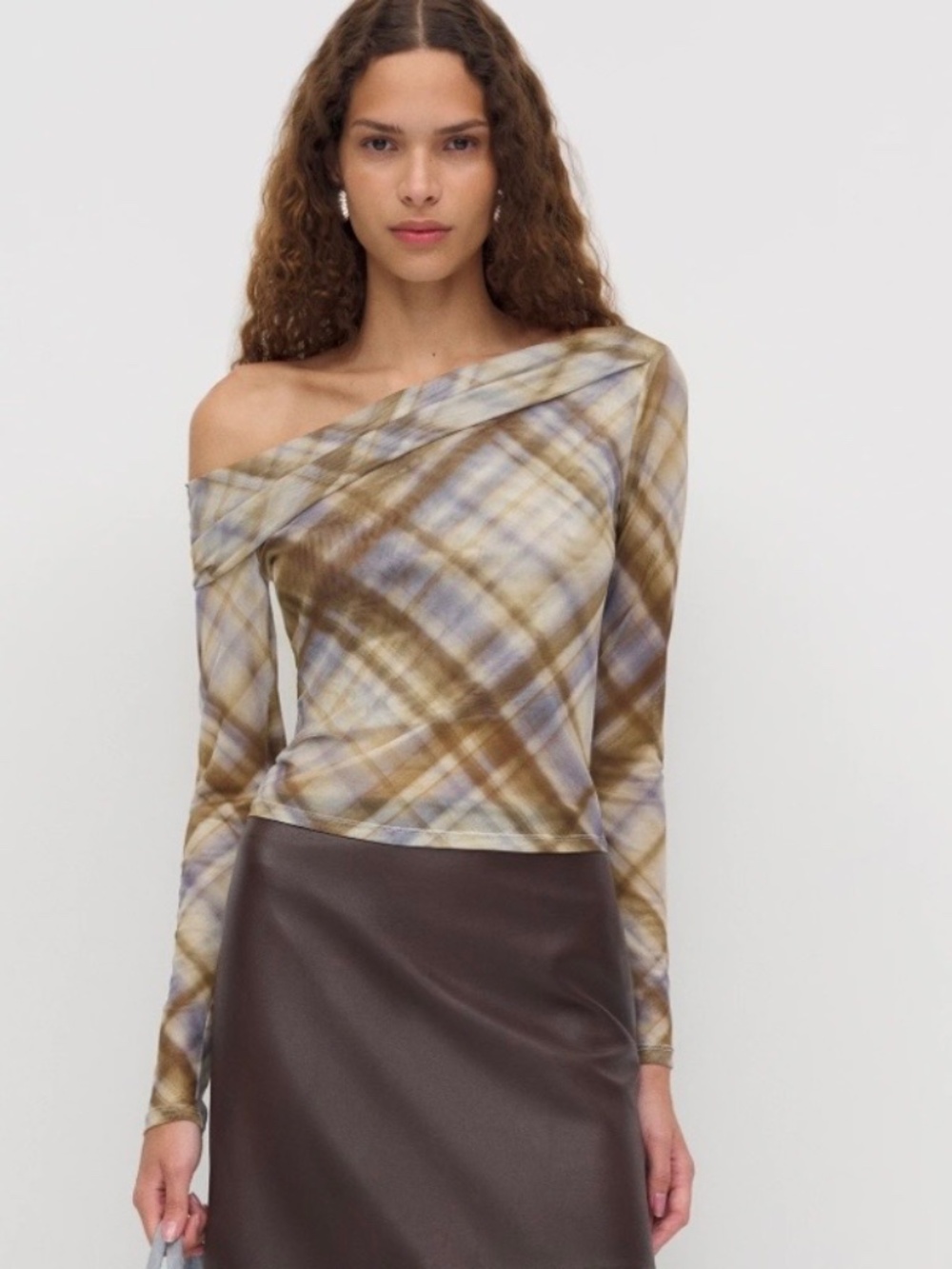 Reformation Elio Knit Top Natural - Size XL